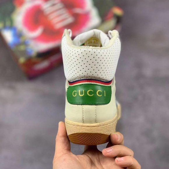 newgUCCI LEATHER CASUAL SHOES CLASSIC